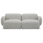 Temple &amp; Webster 3 Seater Natural Moab Modular Sofa Set