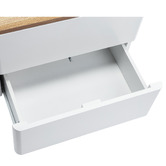 Temple &amp; Webster Brianna 2 Drawer Bedside Table