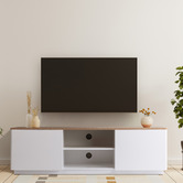 Temple &amp; Webster Brianna 2 Door Entertainment Unit