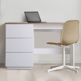 Temple &amp; Webster Brianna 3 Drawer Desk