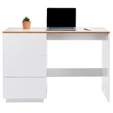 Temple &amp; Webster Brianna 3 Drawer Desk