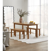 Temple &amp; Webster 2 Seater Cannes Dining Bench