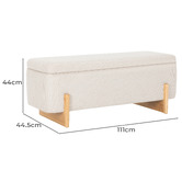 Temple &amp; Webster Rolo Storage Ottoman