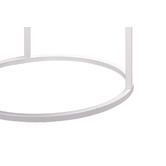 Temple &amp; Webster Zoey Travertine-Look Side Table