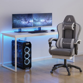 Temple &amp; Webster Eros &amp; Axel Gaming Office Furniture Set