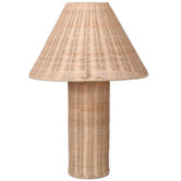 Temple &amp; Webster Cove Rattan Table Lamp