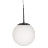 Temple &amp; Webster Leah Steel &amp; Glass Pendant Light