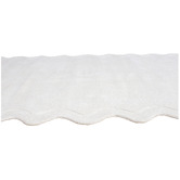 Temple &amp; Webster Sicily Scalloped Wool Rug