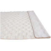 Temple &amp; Webster Cohen Check New Zealand Wool Rug