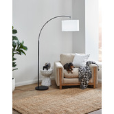 Temple &amp; Webster Lucy Steel Floor Lamp