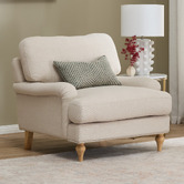 Temple &amp; Webster Natural Dorset Armchair