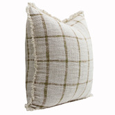 Temple &amp; Webster Romie Hand-Loomed Cotton Cushion