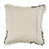 Temple &amp; Webster Reese Hand-Loomed Cotton Slub Cushion