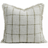 Temple &amp; Webster Romie Hand-Loomed Cotton Cushion