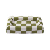 Temple &amp; Webster Check Arlo Memory Foam Dog Bed