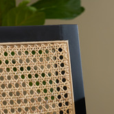 Temple &amp; Webster Dennett Rattan &amp; Solid Beech Wood Dining Chairs