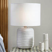 Temple &amp; Webster 37cm Lani Ceramic Table Lamp