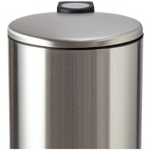 Temple &amp; Webster Thin Top 30L Steel Rubbish Bin