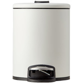 Temple &amp; Webster Thin Top 5L Steel Rubbish Bin