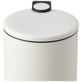 Temple &amp; Webster Thin Top 5L Steel Rubbish Bin