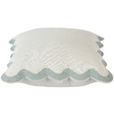 Temple &amp; Webster Lucy Wavy Cotton Cushion