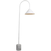Temple &amp; Webster Jarrah Marble Floor Lamp