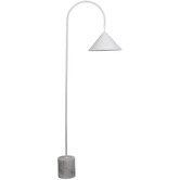 Temple &amp; Webster Jarrah Marble Floor Lamp