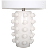 Temple &amp; Webster Lottie Ceramic Bauble Table Lamp