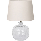 Temple &amp; Webster 47cm Windsor Glass Table Lamp