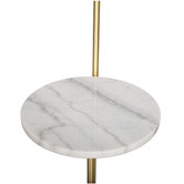 Temple &amp; Webster Fay Marble Floor Lamp