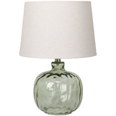 Temple &amp; Webster 47cm Windsor Glass Table Lamp
