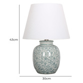 Temple &amp; Webster 43cm Jamie Ceramic Table Lamp