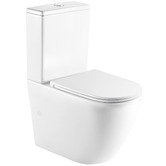 Temple &amp; Webster Butler Quiet Flush Back to Wall Toilet Suite