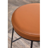 Temple &amp; Webster 65cm Eleanor Faux Leather Barstools