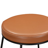Temple &amp; Webster 65cm Eleanor Faux Leather Barstools