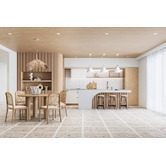 Temple &amp; Webster 65cm Andy Corduroy Barstool