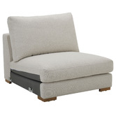Temple &amp; Webster Haven Armless Lounge Chair