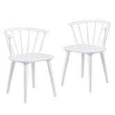 Temple &amp; Webster Aurora Spindle Dining Chairs