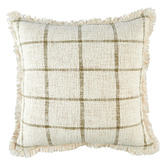 Temple &amp; Webster Romie Hand-Loomed Cotton Cushion