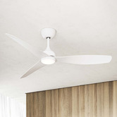 Temple &amp; Webster Alina 132cm WIFI DC Ceiling Fan with LED Light &amp; Remote Control