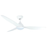 Temple &amp; Webster Alina 132cm WIFI DC Ceiling Fan with LED Light &amp; Remote Control