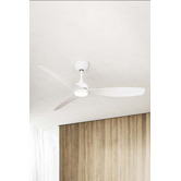 Temple &amp; Webster Alina 132cm WIFI DC Ceiling Fan with LED Light &amp; Remote Control