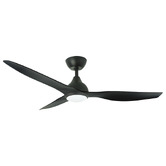 Temple &amp; Webster Alina 132cm WIFI DC Ceiling Fan with LED Light &amp; Remote Control