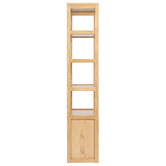Temple &amp; Webster Shanley Oak 5 Tier Bookshelf