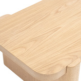 Temple &amp; Webster Wesley Premium Oak Wood Coffee Table