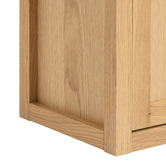 Temple &amp; Webster Shanley Oak 5 Tier Bookshelf