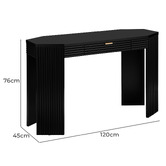 Temple &amp; Webster Vera Vintage-Look Console Table