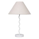 Temple &amp; Webster Lyon Metal Wave Table Lamp