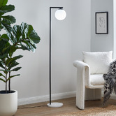 Temple &amp; Webster Zahli Steel Floor Lamp