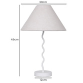 Temple &amp; Webster 49cm Lyon Table Lamp